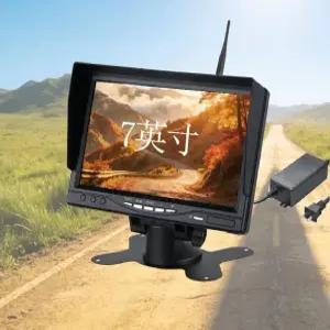 무선 후방카메라 모니터세트 디지털 화물차 카메라 7인치 캠핑카카라반 1개