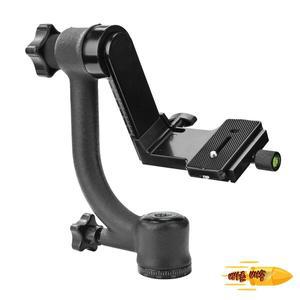 짐벌 삼각대 헤드 망원 렌즈 조류 관찰 알루미늄 합금 모노 포드 헤드 전문 그림을 즐기는 장식품