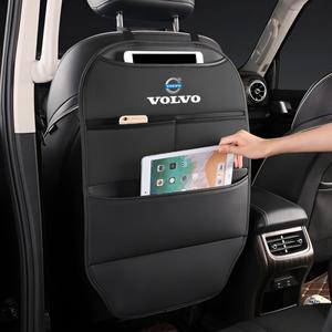 볼보 XC60 V40 V60 S60 V50 V90 S80 C40 V70용 다기능 자동차 뒷좌석 수납 가방, 카시트 정리함