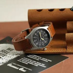 타이맥스 익스페디션 노스 필드워치 사파이어글라스 터프솔라 36mm 가죽시계