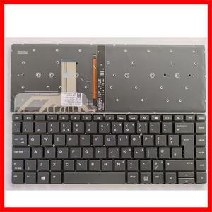 HP Elitebook x360 1040 G4/1040 G6 HSN-Q02C 백라이트용 영국 영어 노트북 키보드