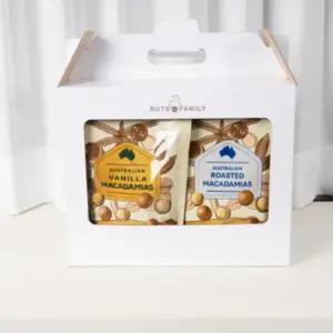넛츠패밀리 통 마카다미아 선물세트 5봉 (오리지날 2봉 + 바닐라 3봉)