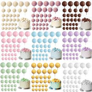 Rainbow Boho Bear 생일 케이크 토퍼, 크림 골드 볼, 생일 케이크 장식, 웨딩 베이비 샤워, DIY 케이크 장식, 30