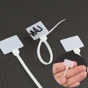 표시 네임택케이블타이 구분 정리 코드선 이름표케이블타이