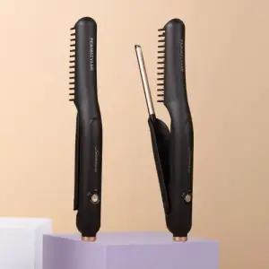 르꽁뜨바이헤어 SSK-009HI 남자고데기 가르마 다운펌 볼륨매직기 펌스타일러 블랙 2개