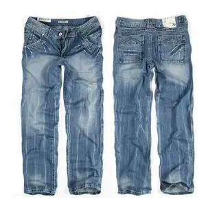 작업복 남자 일자 워싱빈티지청바지 중년남성