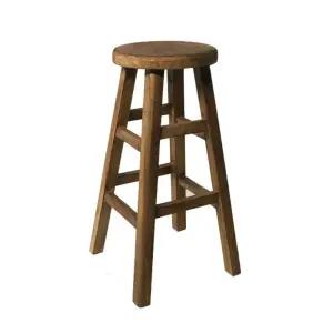 원목 스툴 높은 인테리어 원형 의자 테이블 고품격