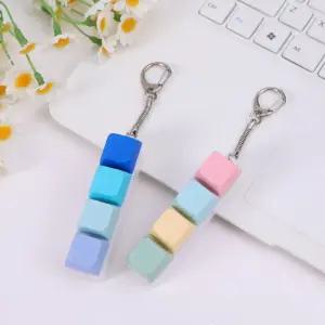 키보드 프레스 키캡키링 딸깍키링 열쇠고리 스테트리스해소 키캡 장난감 끝