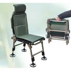 소좌대 민물 안락 의자 낚시 접이식 블랙 체어 휴대용 소형