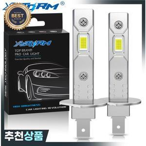 H1 H3 H7 LED 헤드라이트 전구 미니 60W 20000LM CSP 자동차 전조등 팬 라이트 자동 다이오드 안개 램프 12