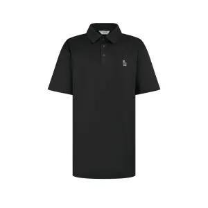 블랙 단색 반팔폴로티셔츠 (WPTS5B401BK)