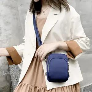 가볍고 편한 원단 고퀄리티 3단구조 수납 크로스백 미니크로스백 캔버스백 빅크로스백