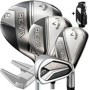 [캘러웨이] NEW(25) 레바 여성용 풀세트 9개+골프백포함(블랙BK)