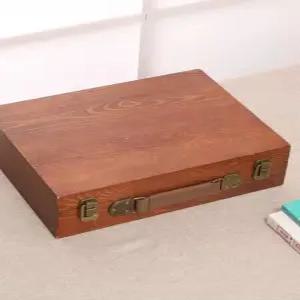 영정사진보관함 장례정리 유품 나무 수납