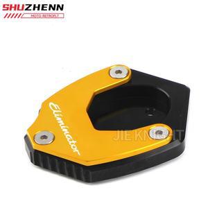 Kawasaki Eliminator 500 2024 바이크 오토바이 악세사리 CNC 킥 스탠드 발 확장 사이드 확장 패드
