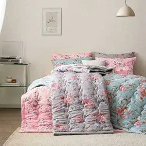 [마르시아][K]소프트플란넬 워싱 차렵이불 1+1+1 세트