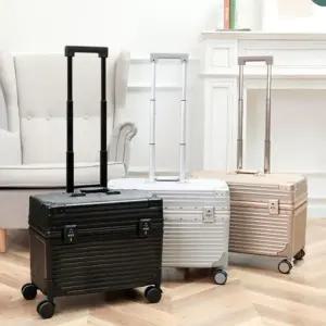 승무원캐리어 기내용 위로열리는 하드케이스 캐리어