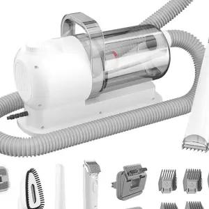 펫케어 그루밍 세트 고양이 진공미용기 바리깡 빗 강아지털 청소기 애견 털