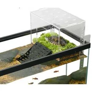 거북이육지 쉼터 은신처 등반대 어항 거북이 아늑 플랫폼