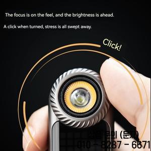 LOOPSK09 LOOPDOT LOOP 다기능 미니 EDC 손전등 야외 스포츠 캠핑 동굴 탐험을위한 휴대용 조명 토치