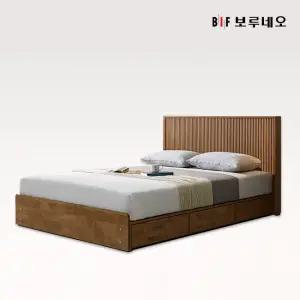 앳홈 몽베르 템바보드 서랍수납 침대 프레임 SS (패널,매트 미포함)