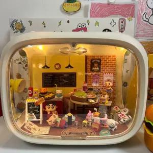 짱구 피규어 카페 레스토랑 세트 블라인드 박스 음식 모음