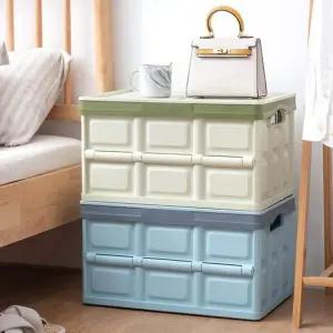 접이식 플라스틱수납 리빙박스 정리함 캠핑용 자동차트렁크용 30L 56L