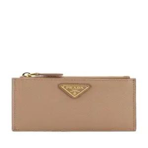 라프리마  사피아노 가죽 지퍼 카드지갑 1MC086 QHH F0236