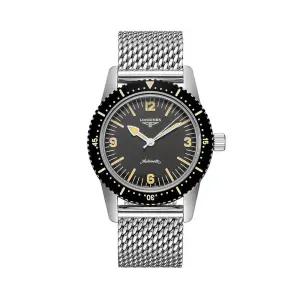 L2.822.4.56.6 헤리티지 스킨 다이버 남성 메탈 오토매틱 42mm