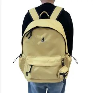 [국내정식매장] 캉골 가방 Kangol 레트로코어 스탠다드 백팩 Ⅱ 1470 옐로우 책가방