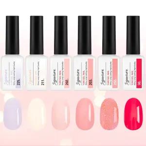 [YUKI]유키 시그니처 컬러젤 7g (6종) 봄컬러 B세트 셀프젤네일