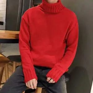 루즈핏 남자 터틀넥 니트 데일리 남성 목폴라 니트 캐주얼 오버핏