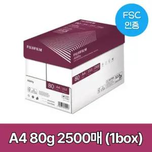 후지필름 A4용지 어빌러티(Ability) 복사용지 80g 2500매 1박스