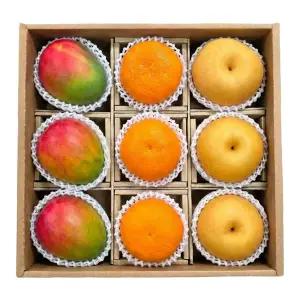 [롯데백화점]온담 온담 과일 혼합 세트 (4.2kg내외/ 애플망고3 레드향 3 배3) (7)