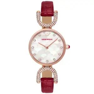 [엠포리오아르마니]자개 뱅글 여자 럭셔리 아날로그 손목시계