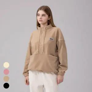 [아웃도어스/에버라스트]에버라스트 여성 플리스 하프 집업 티셔츠