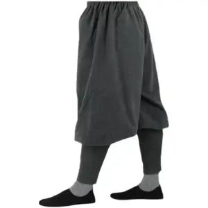 겨울용 남자 계량 남성 두루마기 생활한복 바지 스님옷 기모