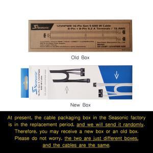 기존 Seasonic 12VHPWR 8Pin-PCIE 케이블 GEN 전원 비디오 장치 카드용 모듈형 ATX3.0 5 공급 16Pin Focus Prime용 12+4PIN 5.0