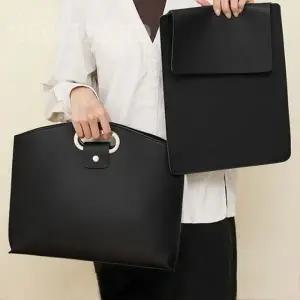 토트백 노트북 서류가방 여성 핸드백 대용량 서류 수납 파우치