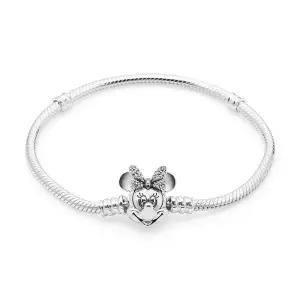 브랜드 주얼리 597770CZ 디즈니 쉬머링 미니 포트레이트 실버 팔찌