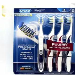 오랄비 진동 칫솔 중간모 io 펄사 전동칫솔 전동 블랙 신제품 회전형 코스트코 케이스