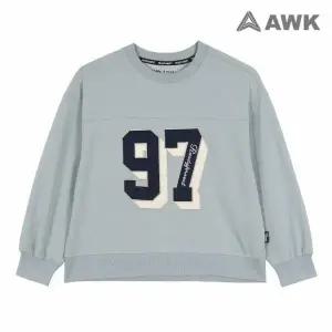 [보리보리/에어워크 주니어]주니어 97 아플리케 맨투맨 티셔츠