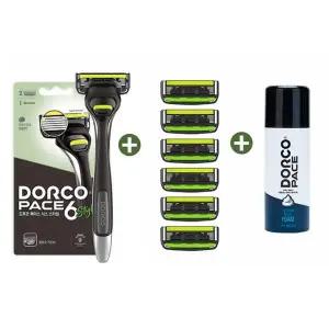 6중날 면도날 세트 3종 면도기 1P 쉐이빙폼 도루코