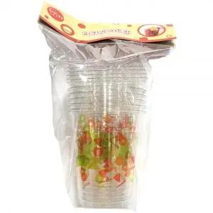 피크닉 모임 디저트준비 파티 홈카페 컵 뚜껑세트 5P