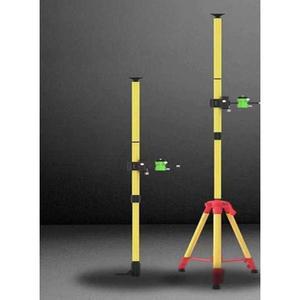 샤크팡 레벨기 폴대 인터페이스 장대 6M 거치 타일 삼각대 3 다리 4M 지지봉 고정 브래킷