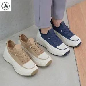 [애슬릿] 니트 운동화 키높이 여성 스니커즈 발 편한 러닝화