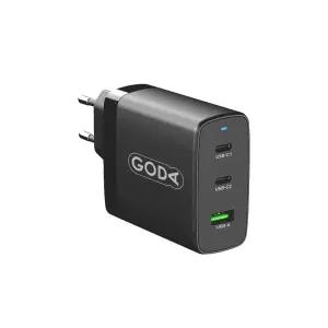 멀티충전기 GODA 100W GaN/가정용/다용도/다목적/다기능/업소용/매장/스터디/카페/노트북/급속/USB/고속
