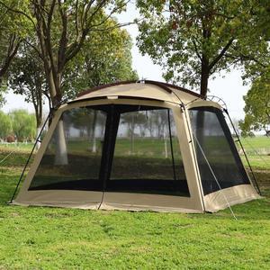 신상 전실 백패킹 6-10 터널 쉘터 장박 화이트 전용폴대 블랙코팅 거실형 거실형텐트