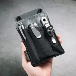 벨트 파우치 슬림 포켓 EDC 수납 포켓지갑 EDC툴포켓파우치 주머니보관파우치