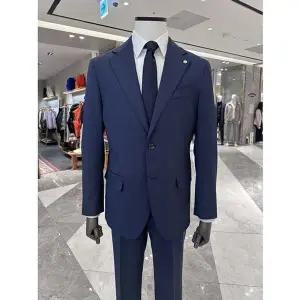 [지이크](강남점) 25 S/S 이태리 수입 로로피아나 원단 네이비 수트 PKJ2001NY